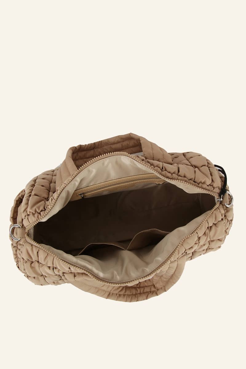 EVERYDAY QUILTED PUFFER DUFFEL